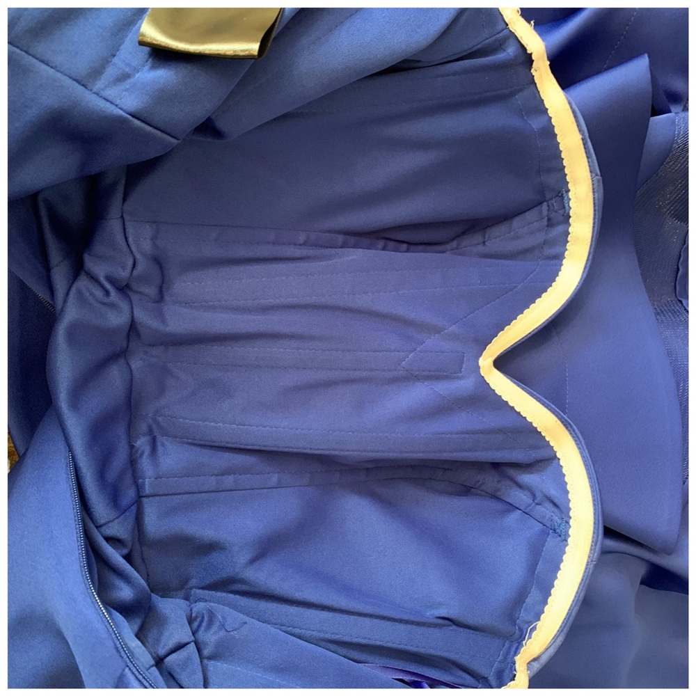Terani Couture glamour blue high low formal prom dress (see description) - Picture 12 of 15